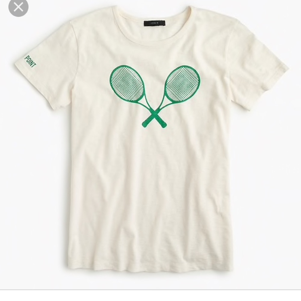 JCrew tennis T-shirt